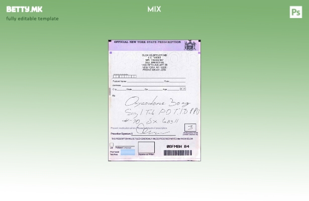 Модерен стил САД Њу Јорк државен рецепт шаблон